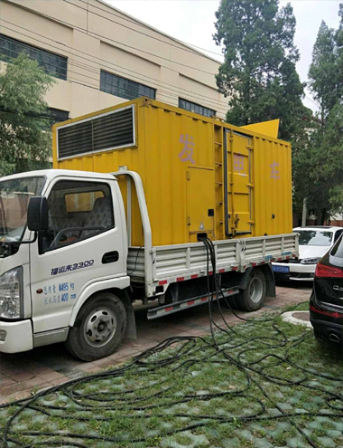 石峰发电车出租-柴油发电机组排烟系统设计要求及其考虑因素