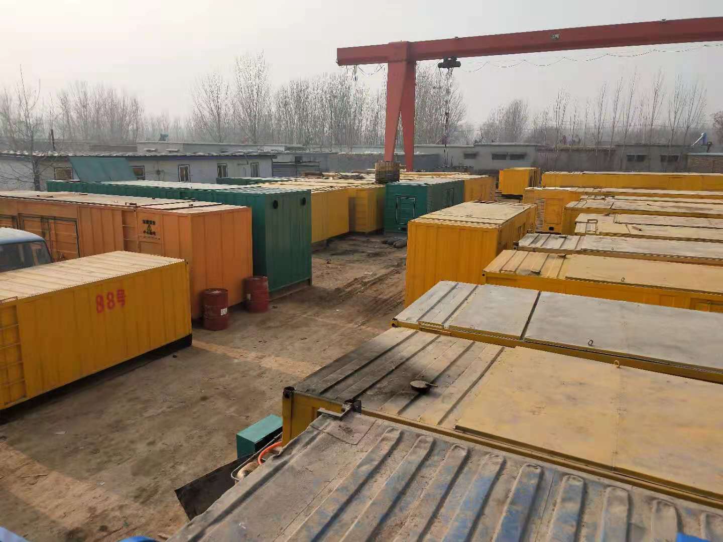 石峰租赁发电机-灰尘、风沙对柴油发电机组造成哪些不良影响？
